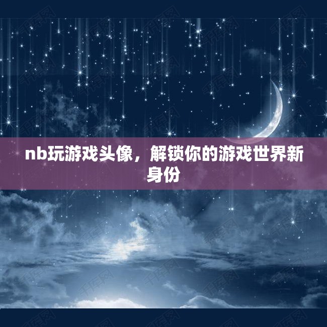 解鎖游戲新世界，個性化NB游戲頭像  第1張