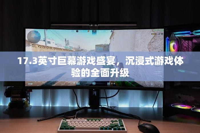 17.3英寸巨幕打造沉浸式游戲盛宴