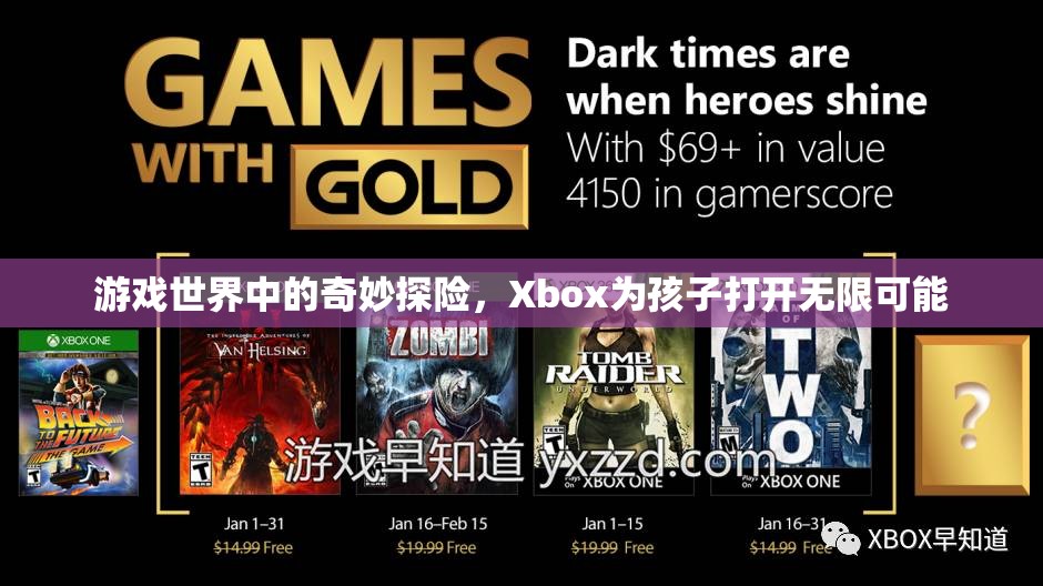 Xbox，游戲世界中的奇妙探險，為孩子打開無限可能