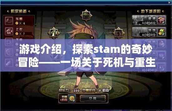死機(jī)重生之旅，探索stam的奇妙冒險(xiǎn)
