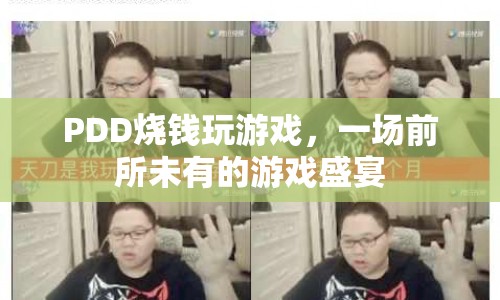 PDD燒錢(qián)打造游戲盛宴，前所未有的游戲狂歡夜