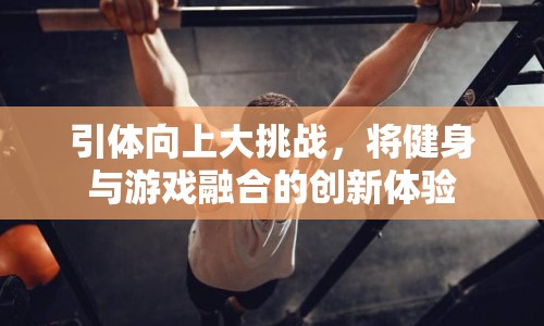 引體向上大挑戰(zhàn)，健身與游戲的創(chuàng)新融合體驗  第1張