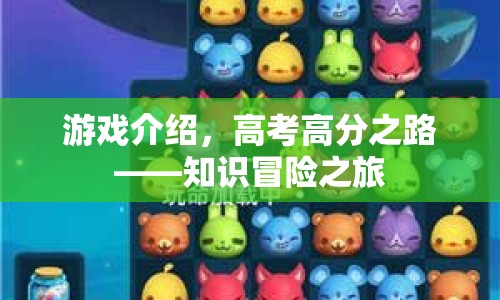 高考高分之路，知識冒險之旅游戲介紹