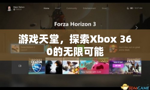 探索Xbox 360的無限可能，游戲天堂的奇妙之旅