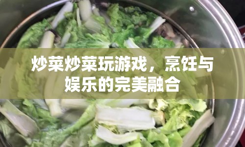 烹飪娛樂新體驗，炒菜炒菜玩游戲