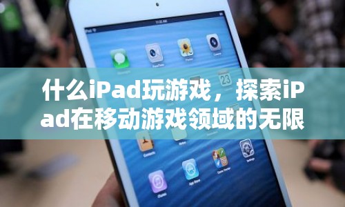 iPad，移動(dòng)游戲領(lǐng)域的無限可能