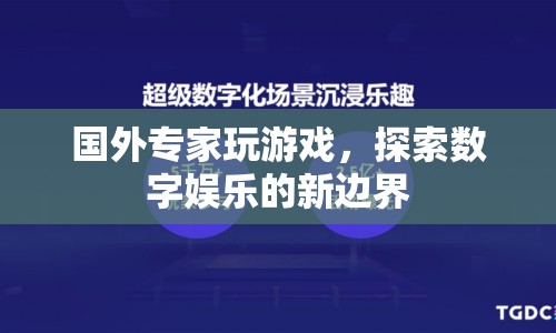 國外專家探索數(shù)字娛樂新邊界，游戲成為創(chuàng)新工具