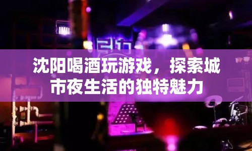 沈陽夜生活新體驗(yàn)，喝酒玩游戲，探索城市獨(dú)特魅力