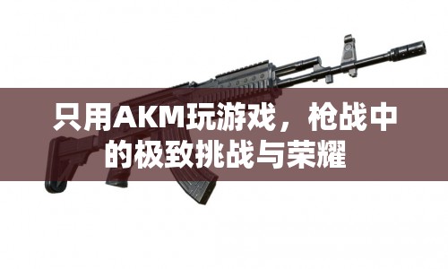 AKM獨步槍戰(zhàn)，極致挑戰(zhàn)與榮耀的征程