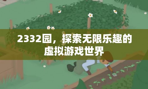 2332園，探索虛擬游戲世界的無限樂趣