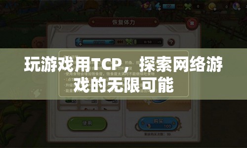 TCP，探索網(wǎng)絡游戲的無限可能