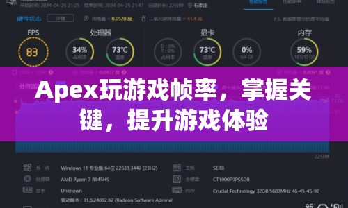 掌握Apex關(guān)鍵，提升游戲幀率體驗(yàn)