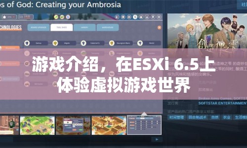 在ESXi 6.5上體驗虛擬游戲世界，游戲介紹  第1張