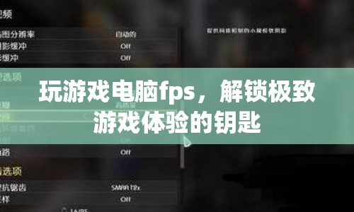 解鎖極致游戲體驗，提升電腦FPS的秘訣