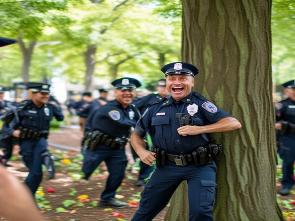 警察惡作劇游戲，智慧與幽默的較量