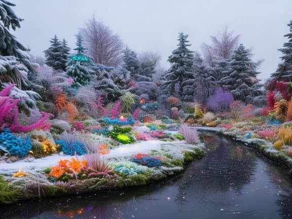 探索冬之島，打造夢幻花園，我的仙境花園之旅