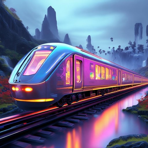 虛擬鐵軌列車，探索未知世界的奇妙之旅